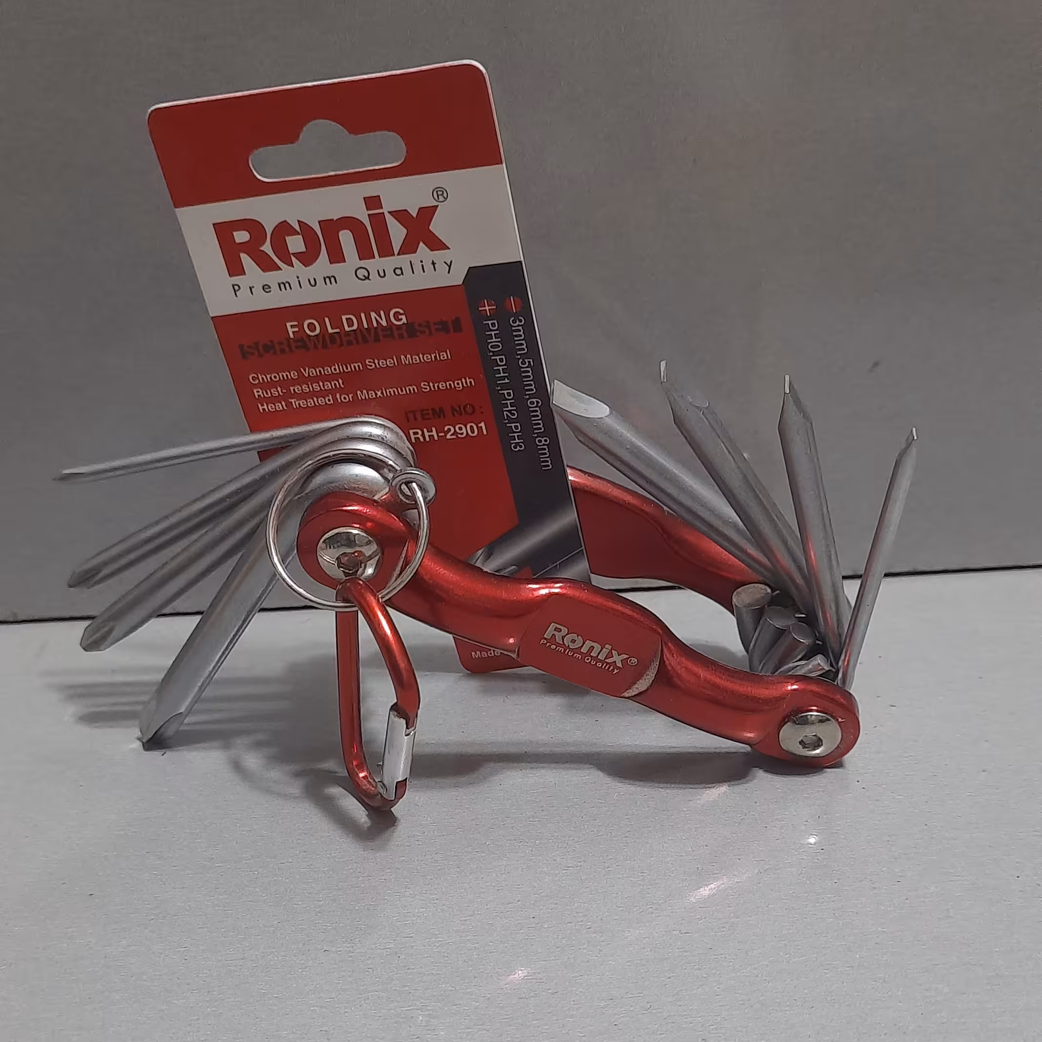 پیچ گوشتی 8 عددی چاقویی رونیکس 