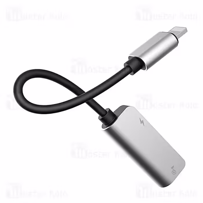 کابل تبدیل یک به دو لایتنینگ Baseus L37 iP Male to iP+iP Female Adapter CALL37-01 توان 2 آمپر