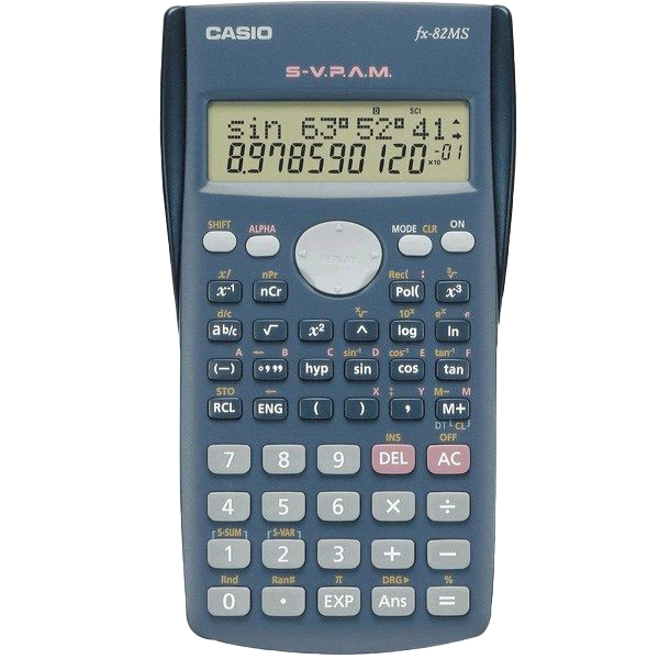 ماشین حساب مهندسی کاسیو مدل CASIO FX-82MS