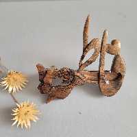 گلسر اسم فاطمه 2 چوبی دستساز چوبی گالری  