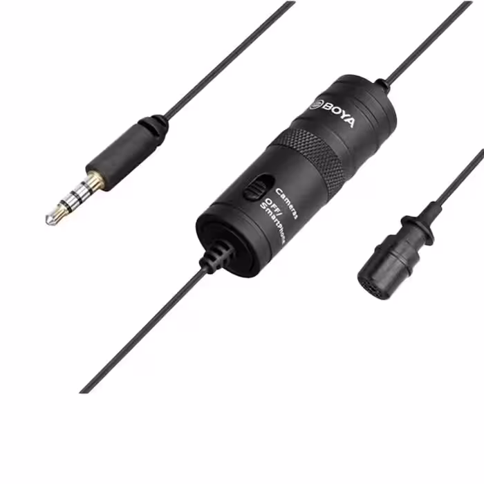 میکروفون یقه ای بویا BY M1 ا Boya BYM1 Microphone