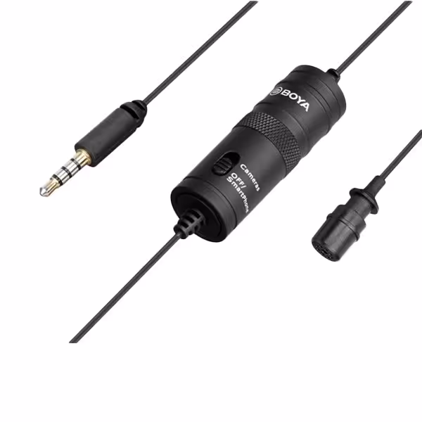 میکروفون یقه ای بویا BY M1 ا Boya BYM1 Microphone