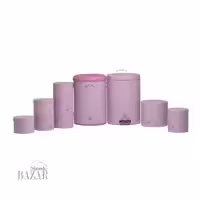 سرویس جهیزیه 10 پارچه صورتی سمباده ای درب فلزی بهازکالا 16290085