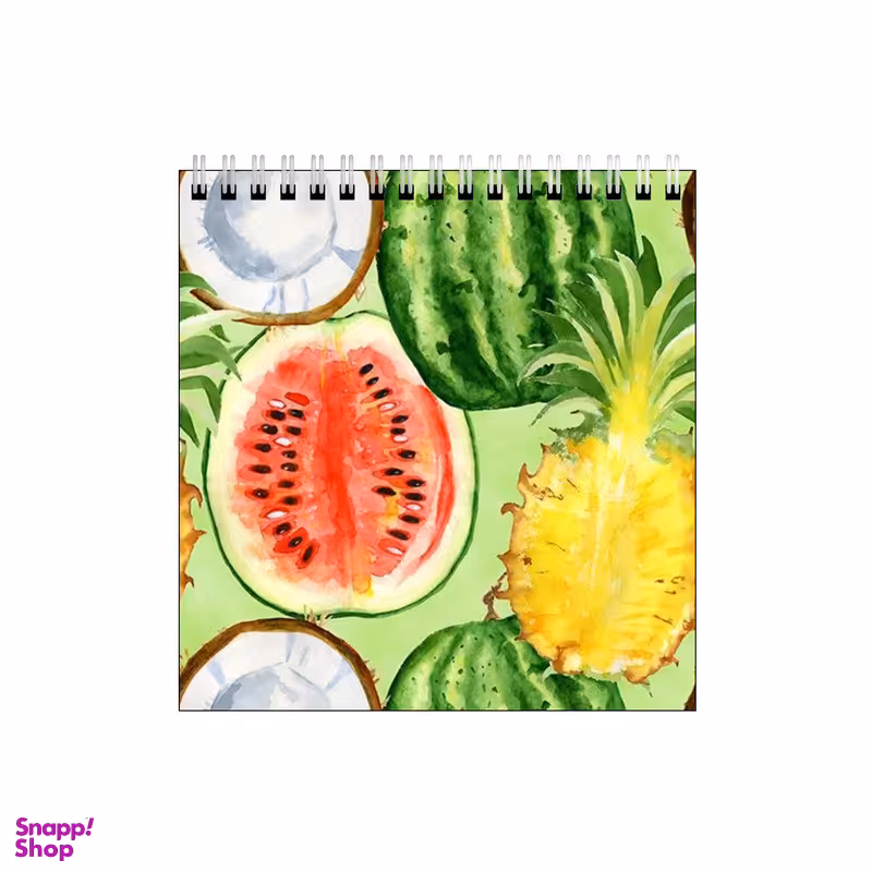 دفتر طراحی بامبیلیپ طرح پترن آناناس هندوانه کد 4443176