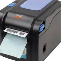 لیبل پرینتر حرارتی ZEC مدل zp200 دارای peeloff 