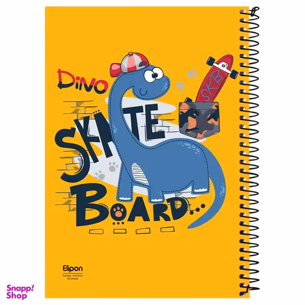 دفتر طراحی 60 برگ الیپون کد 2561468