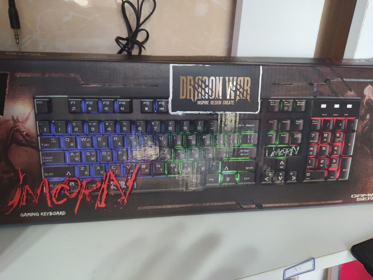 کیبورد گیمینگ Dragon War Unicorn K01