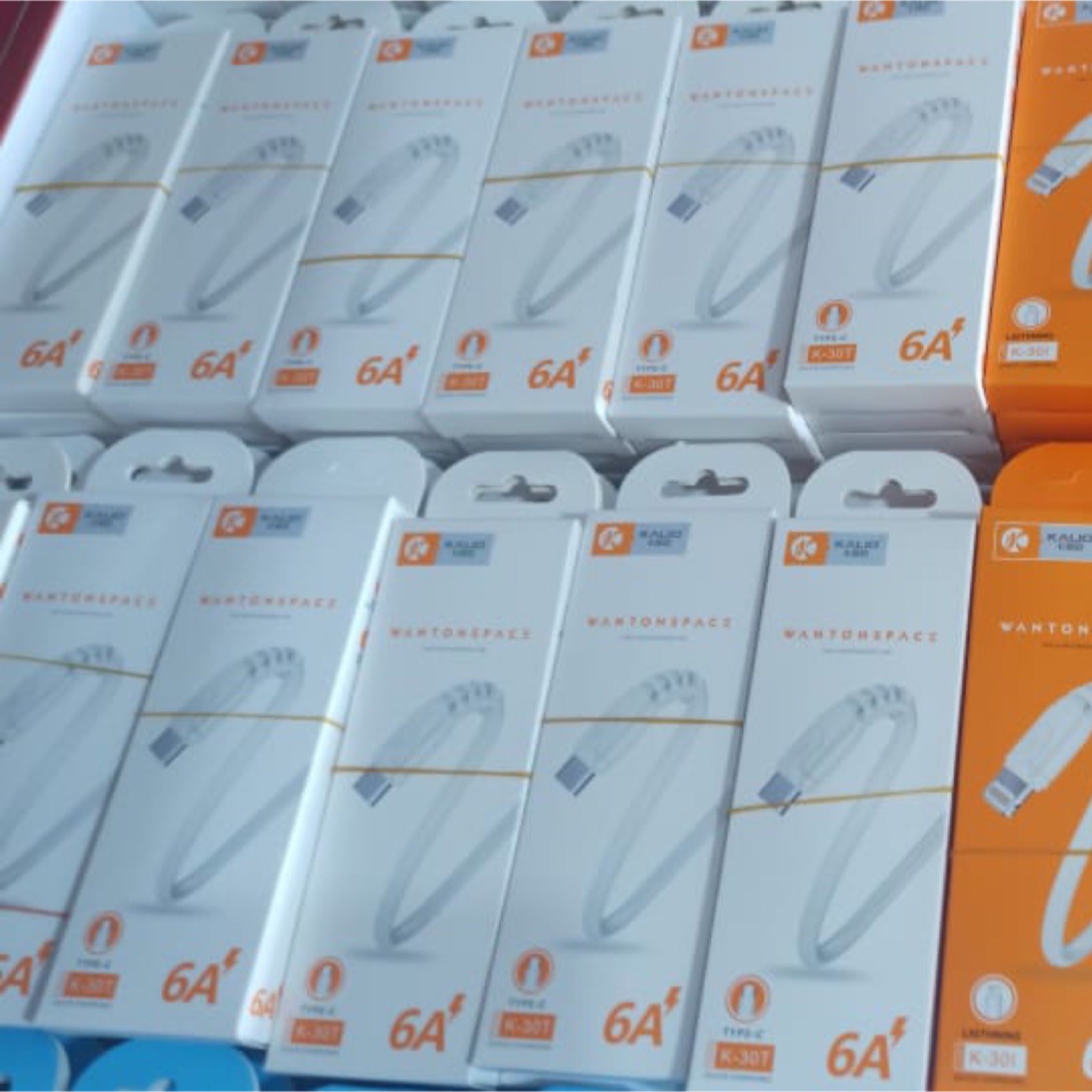 کابل فست شارژ 6 آمپر KALIO - تایپ سی