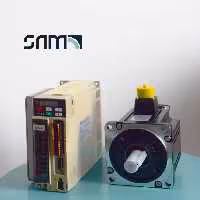 سرو موتور SAM ‏1.1 کیلووات 2000 دور ترمز دار