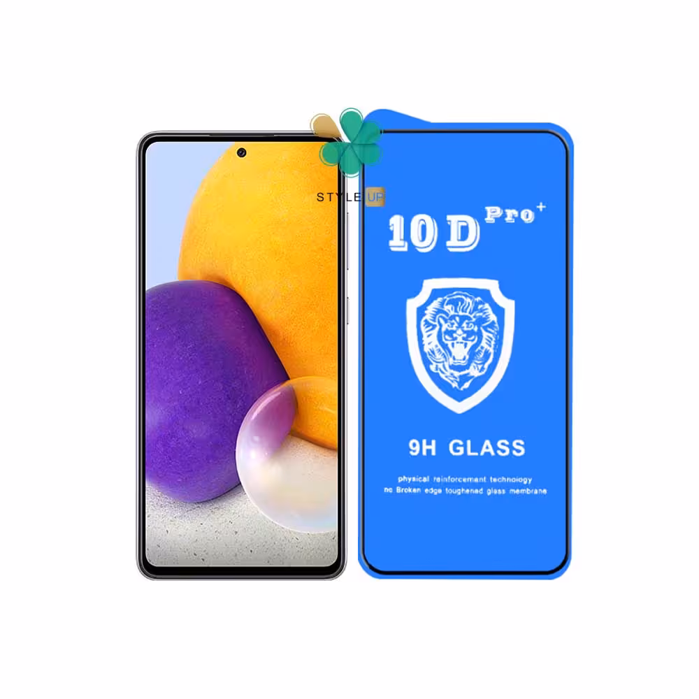 گلس تمام صفحه گوشی سامسونگ Galaxy A72 مدل 10D Pro