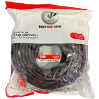 کابل HDMI ایکس پی پروداکت کابل 20 متری مشکی قرمز