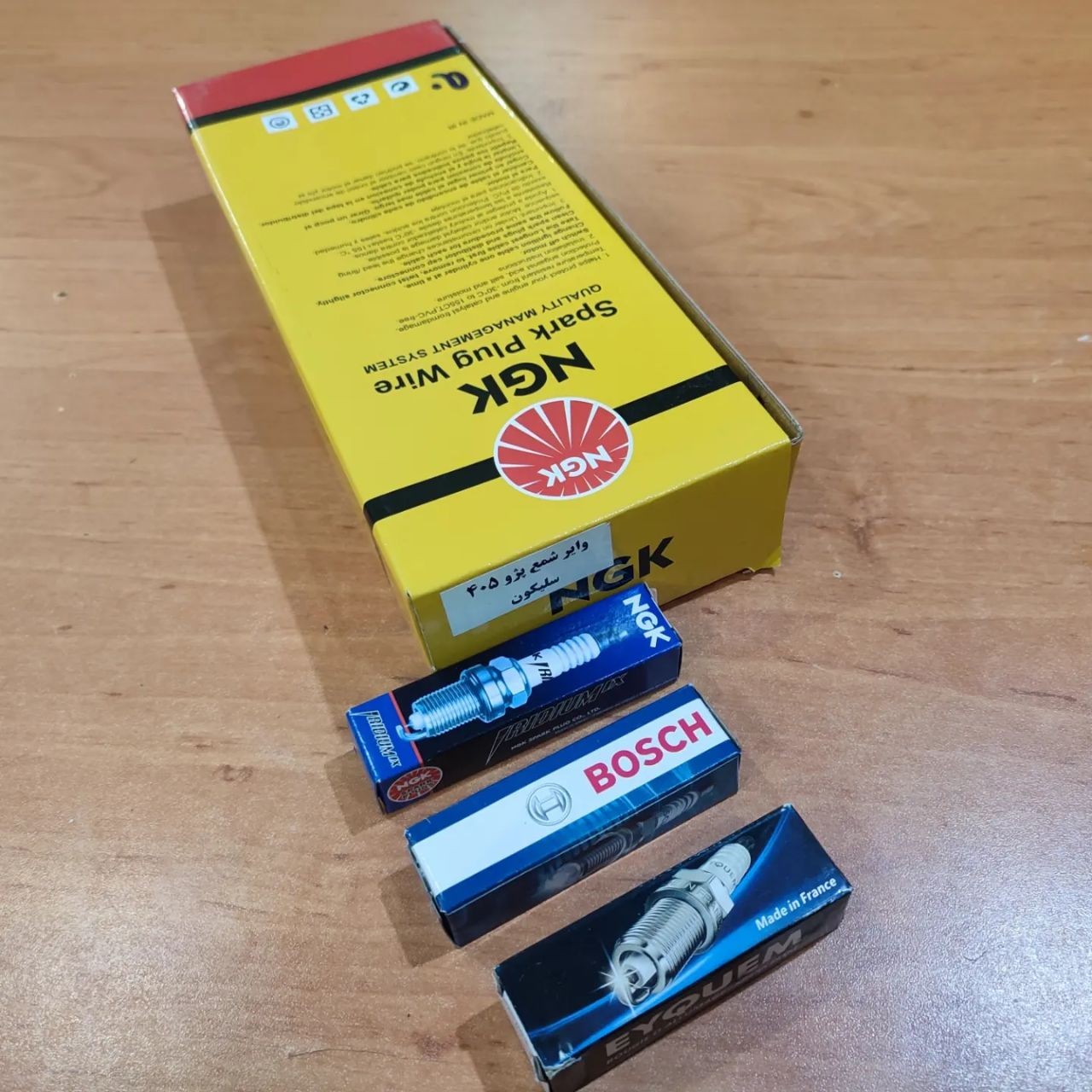 وایر و شمع (ان جی کی NGK) مخصوص پژو 405