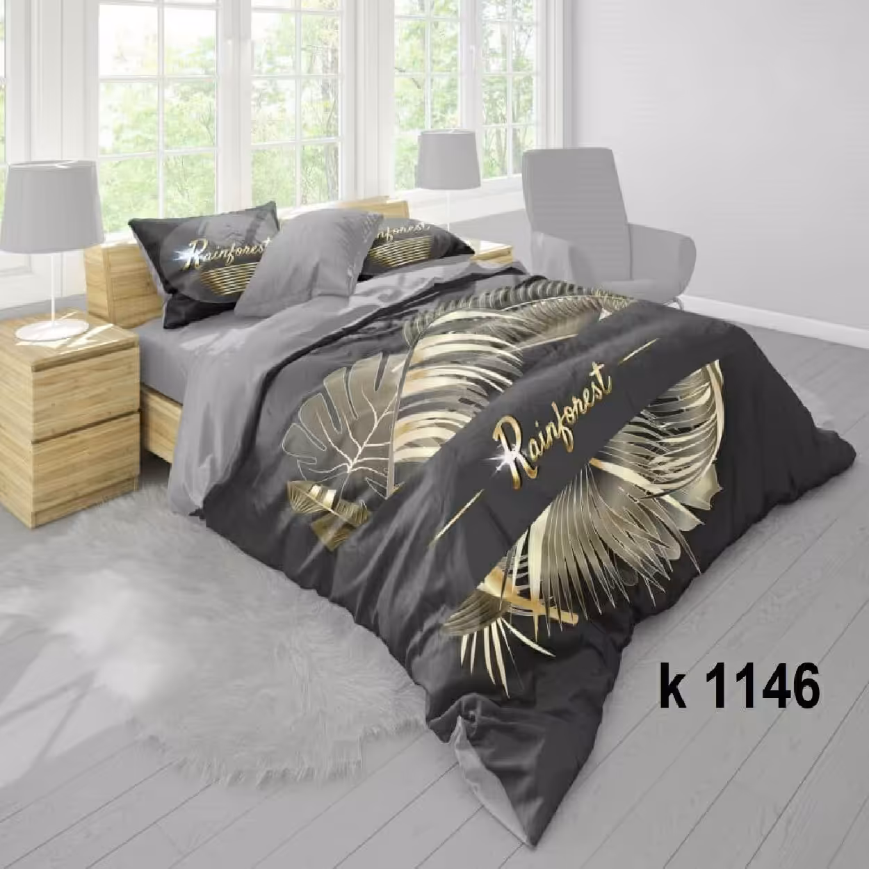 سرویس روتختی ترک إو turkev کد K-1146 دونفره 6 تکه