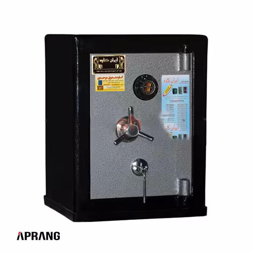 گاو صندوق نسوز ایران کاوه مدل تک درب 520 رمز مکانیکی - طوسی