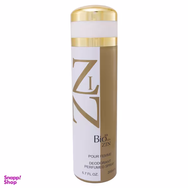 اسپری بدن مردانه بیو استار (Bio Star) مدل Zin حجم 200 میلی لیتر