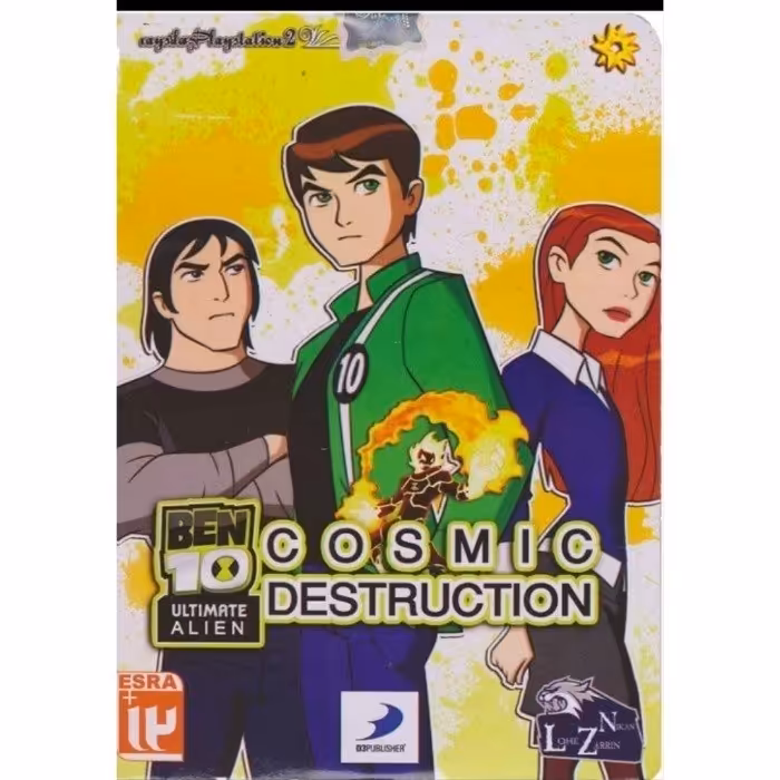 بازی جذاب BEN10 بن10 برای پلی استیشن ps2 