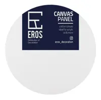 بوم نقاشی دایره قطر 30 برند EROS مدل دورسفید 