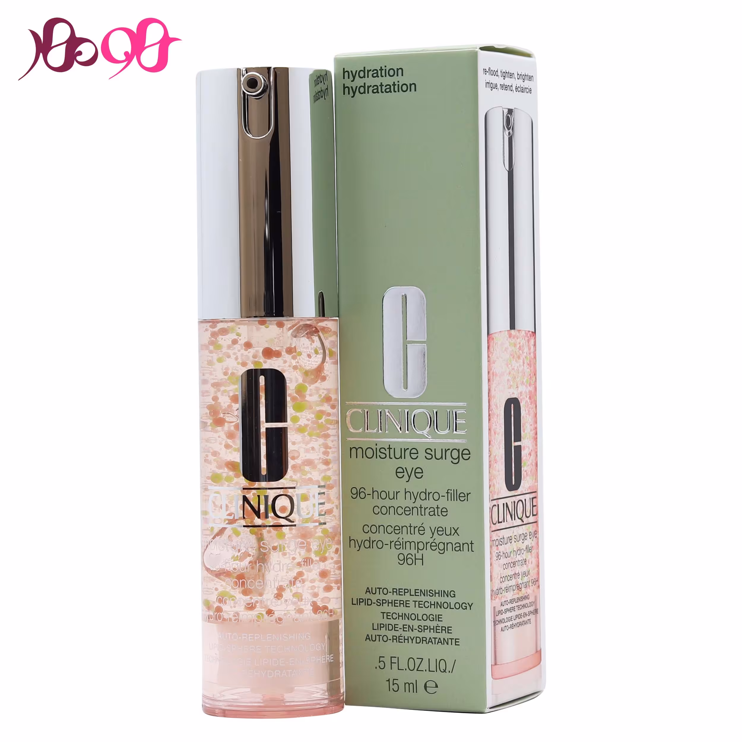 ژل دور چشم آبرسان 96 ساعته کلینیک