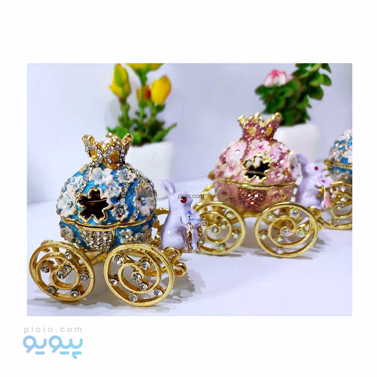 جاجواهری طرح کالسکه خرگوش