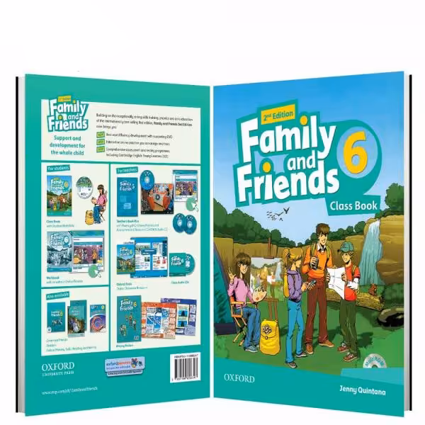 Family and Friends 2nd 6 Student work CD