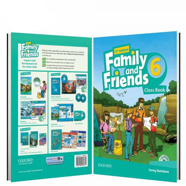 Family and Friends 2nd 6 Student work CD
