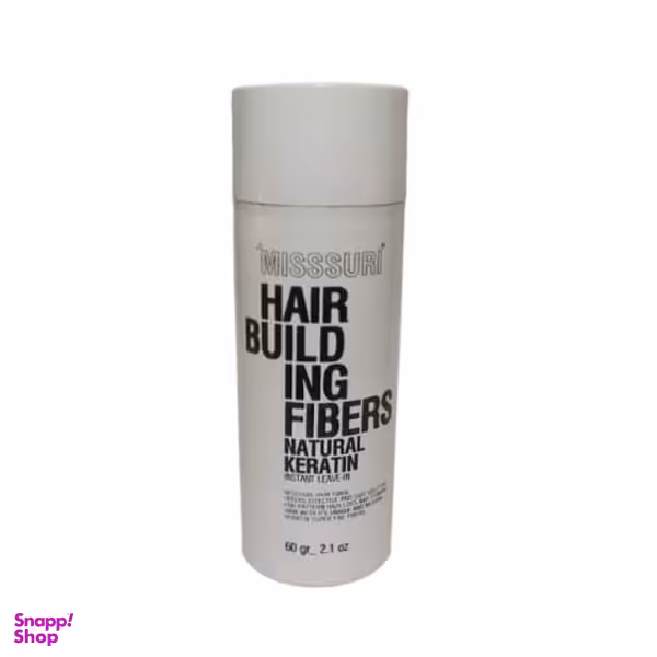 پودر پرپشت کننده مو میسوری شماره N4 وزن 60 گرم رنگ قهوه ای