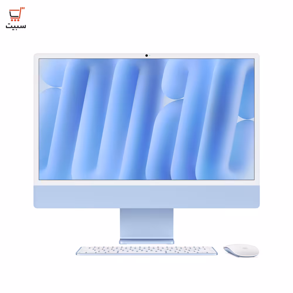 آل این وان 24 اینچی اپل مدل iMac 2024 Blue-Nano Texture