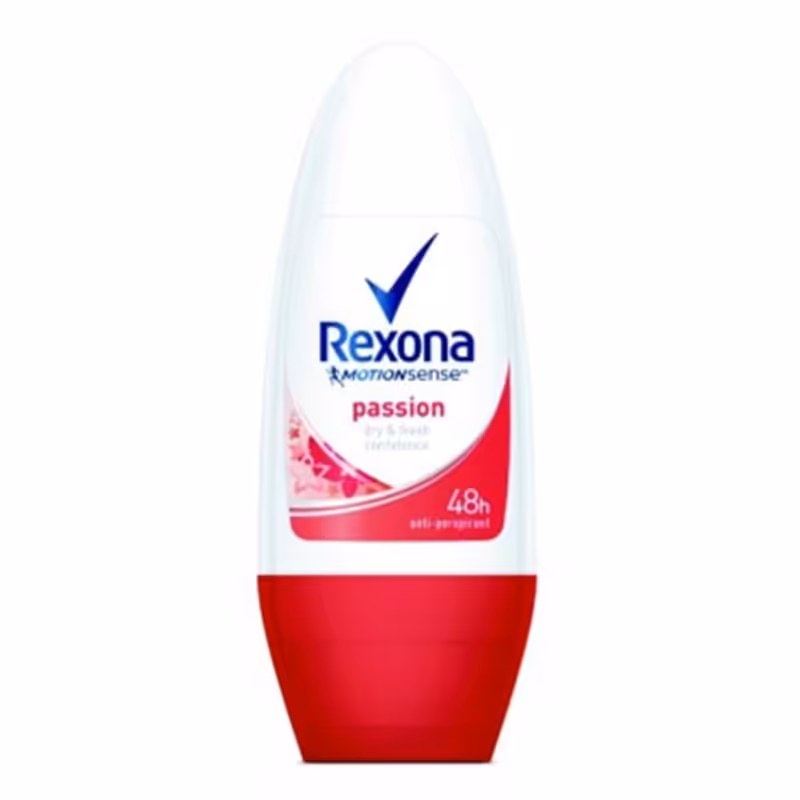 مام رول ضد تعریق رکسونا (آبی) مدل cotton dry حجم 50 میلی لیتر