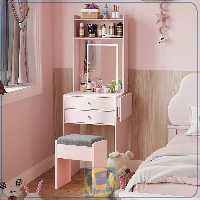 میز آرایش لامپ دار DJ727