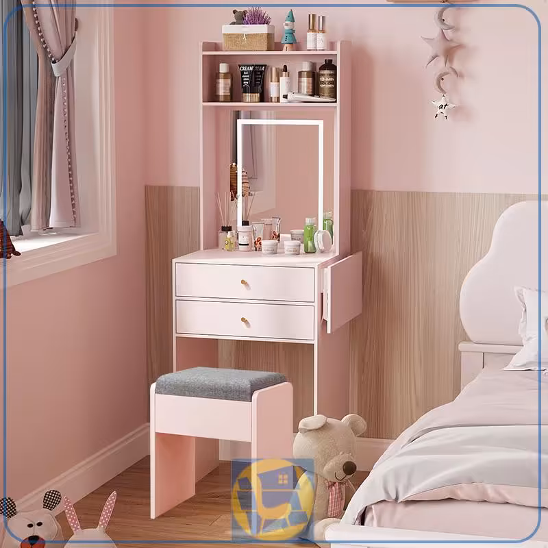 میز آرایش لامپ دار DJ727