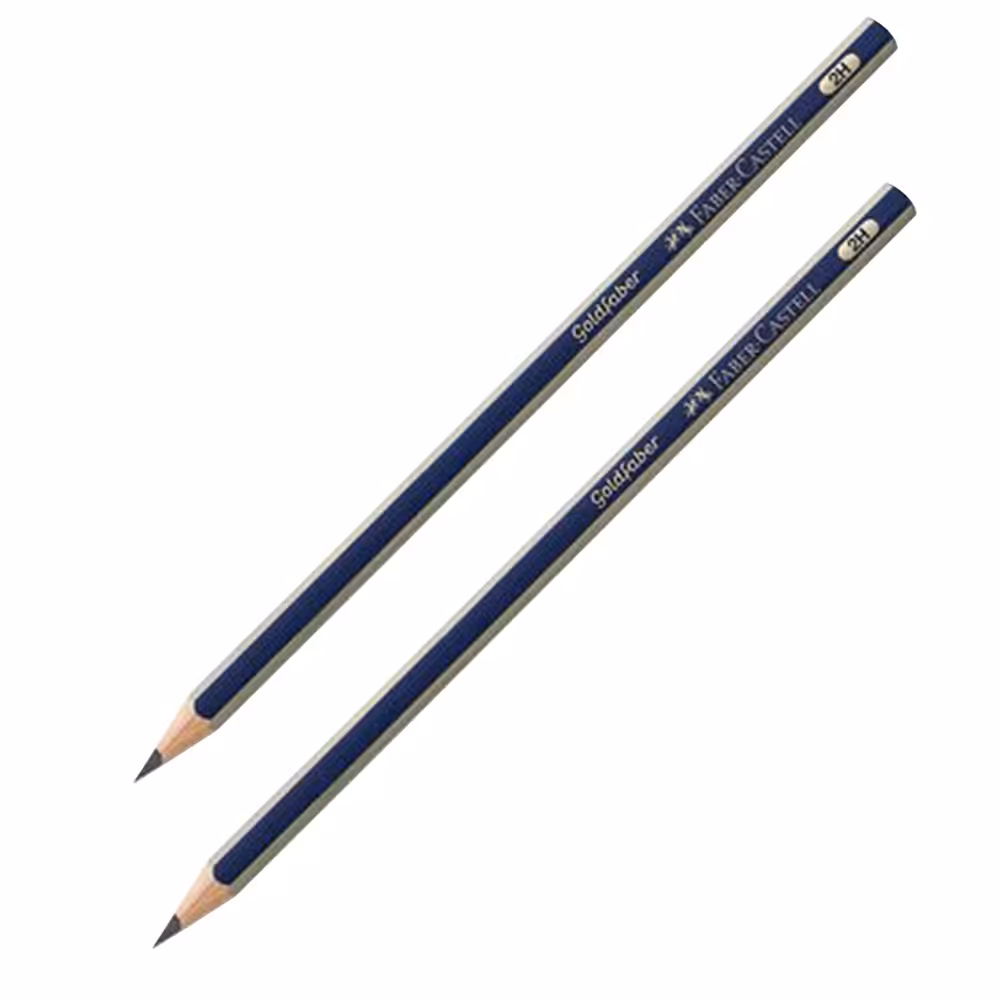مداد طراحی فابر کاستل مدل 2H بسته دو عددی