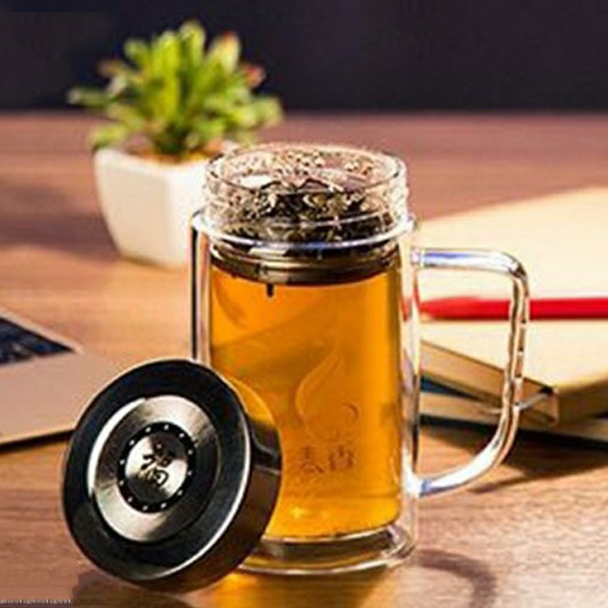 لیوان دمنوش دوجداره