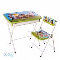 میز تحریر محفظه دار طرح سگهای نگهبان