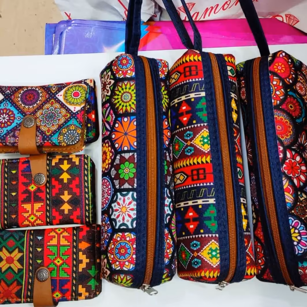 جامدادی طرح گل گلی قیمت عمده