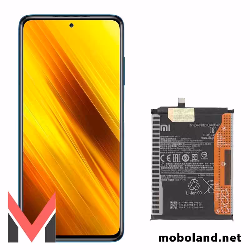 قیمت باتری اصلی شیائومی پوکو Poco X3 NFC مدل BN57 - موبولند