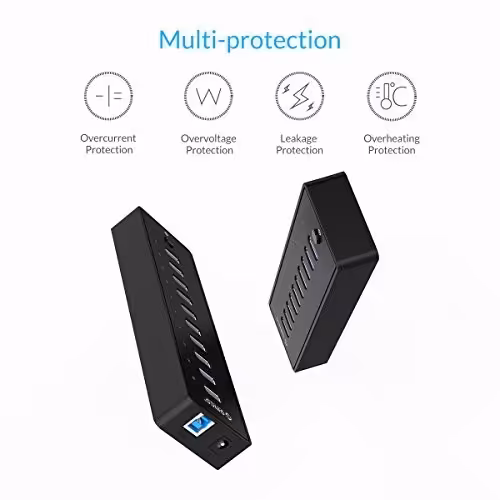 هاب 10 پورت USB 3.0 اوریکو P10-U