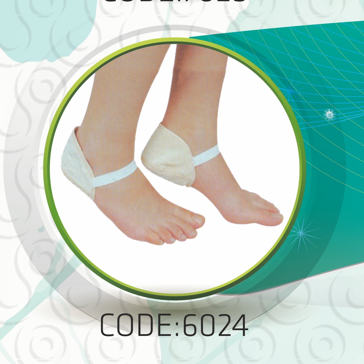 پاشنه پوش کرم دار