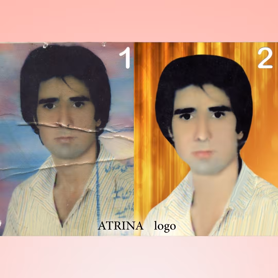 ترمیم عکسهای شکسته و فرسوده