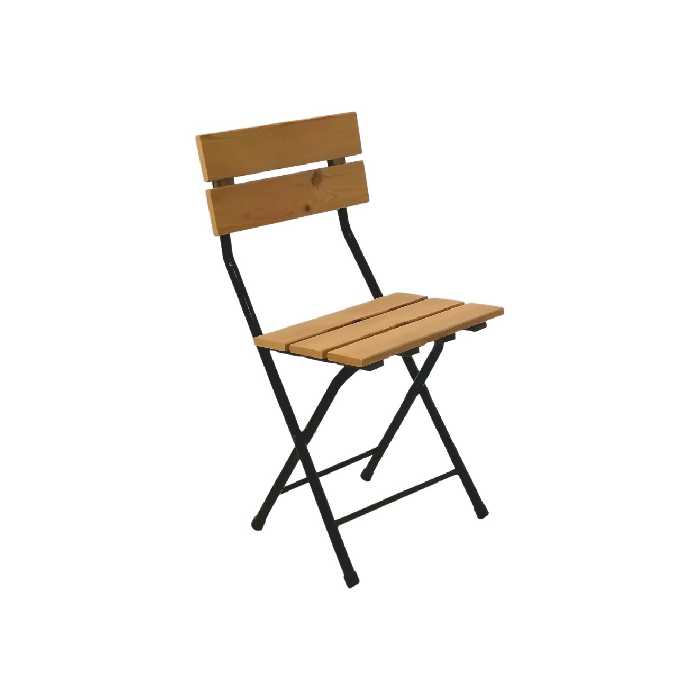 صندلی غذاخوری سفری تاشو کم جا بالکن و تراس و کافه و اپن قابل حمل 