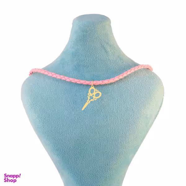 گردنبند طلا 18 عیار زنانه سانا گالری مدل قیچی D11232