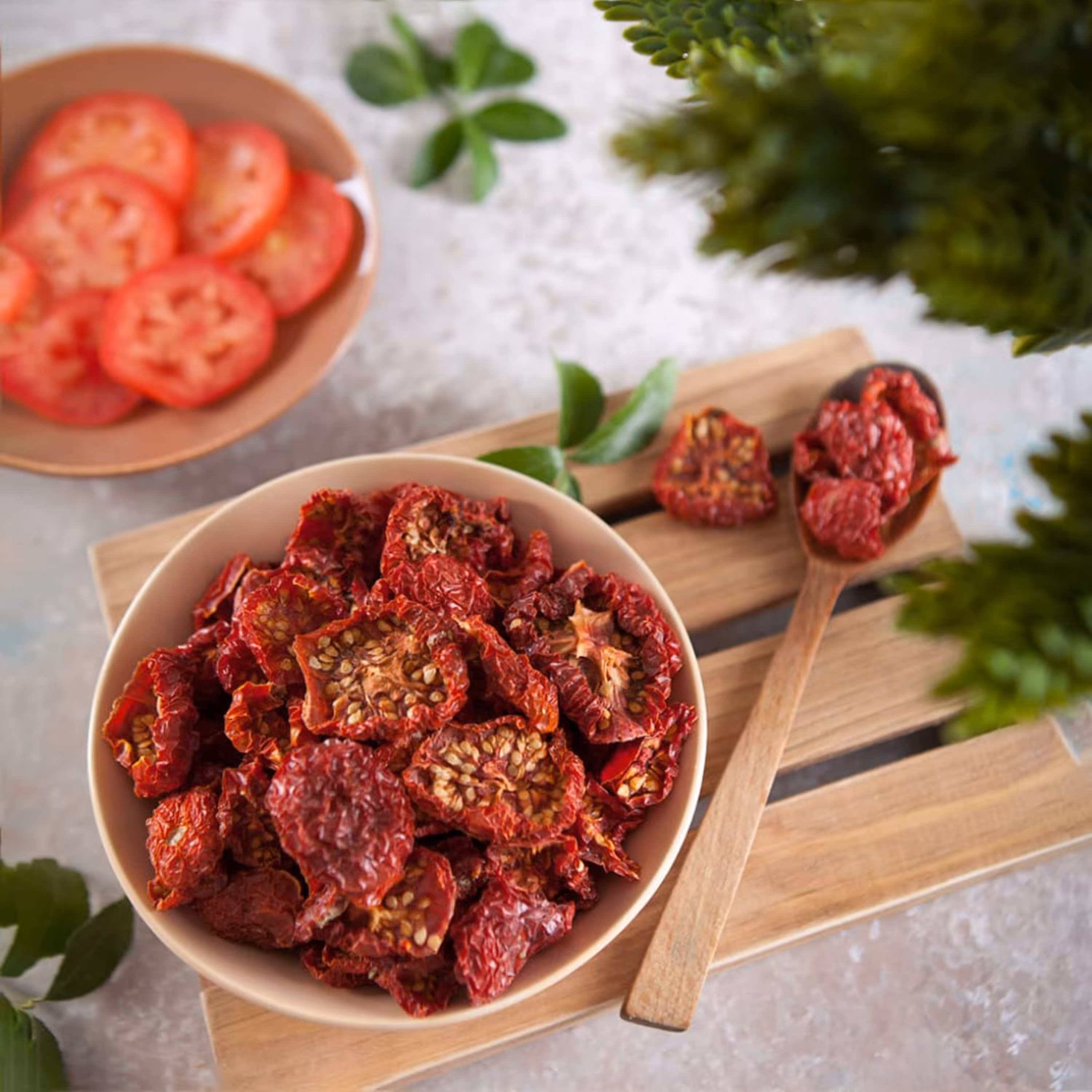 گوجه محلی خشک شده با نور افتاب  تمیز و مرتب 250گرم 