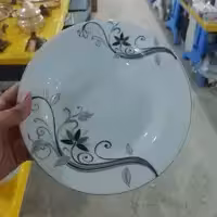بشقاب گود سایز  23 چینی پارس کد 944 بسته 6 عددی ارسال رایگان