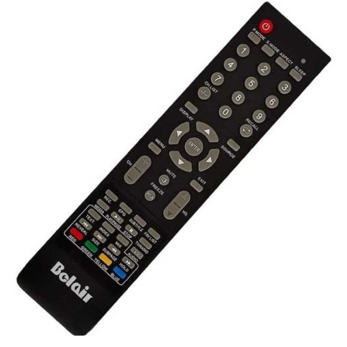 کنترل تلوزیون بلر BELAIR  و کنترل بلر belair