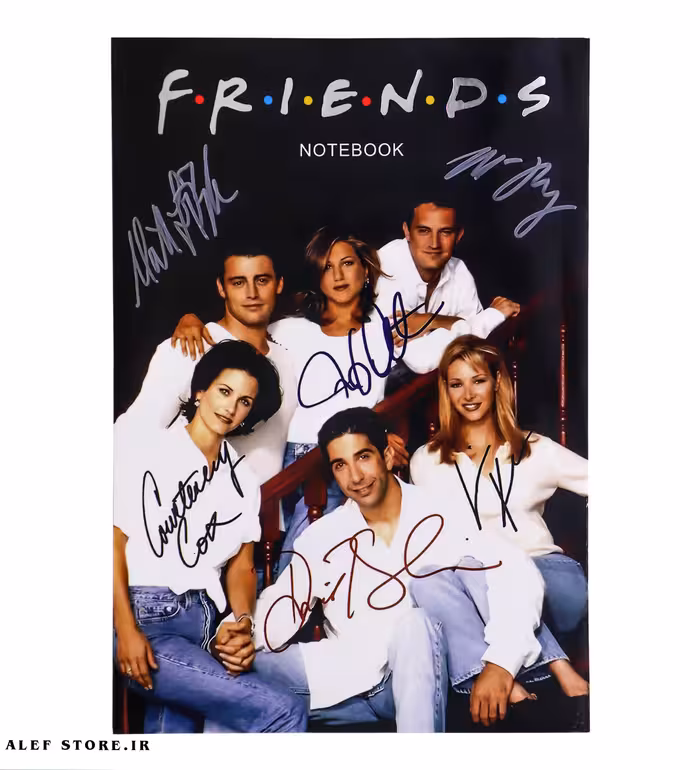 دفتر Friends طرح امضا