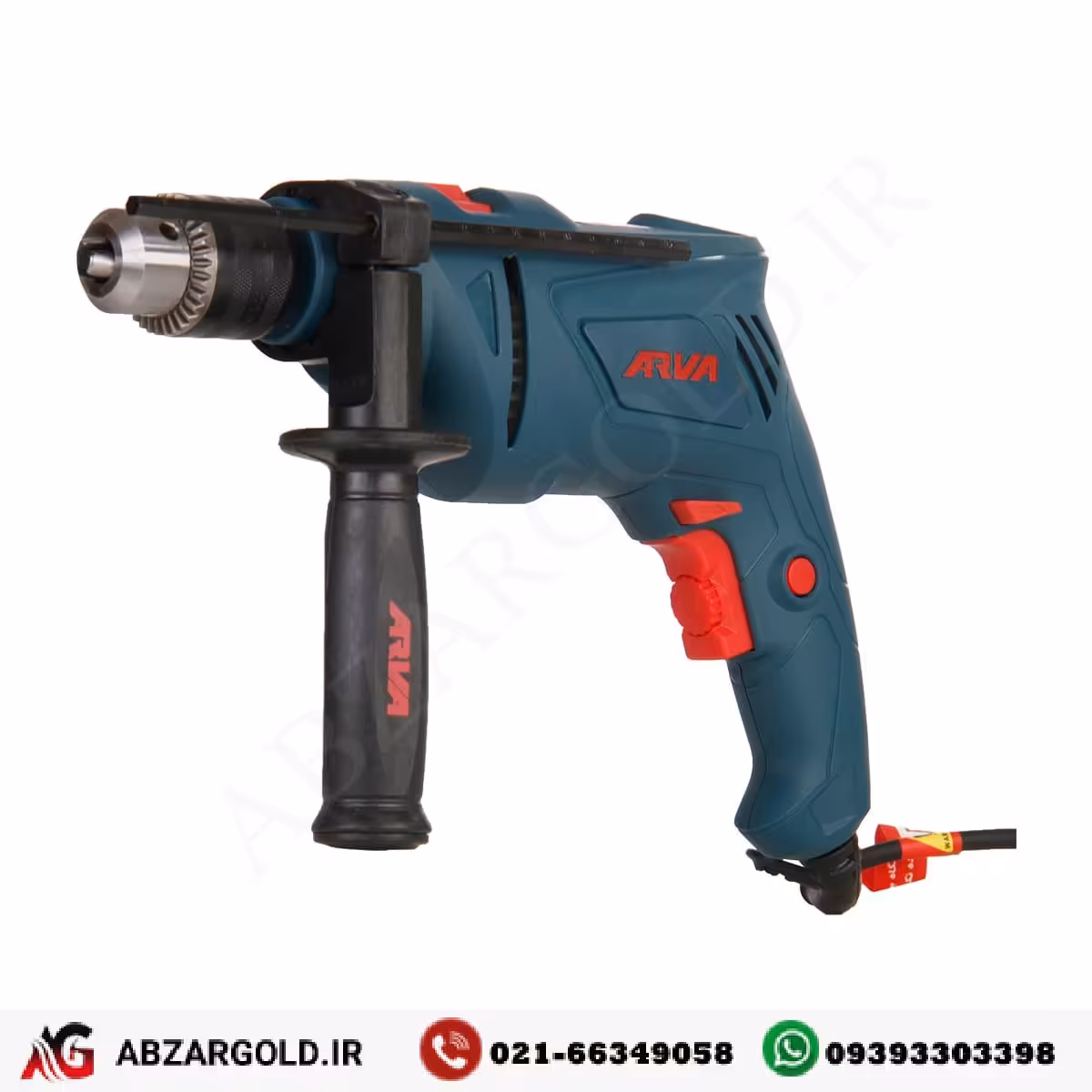 دریل چکشی 810 وات 13 میلیمتری آچاری آروا مدل 5314