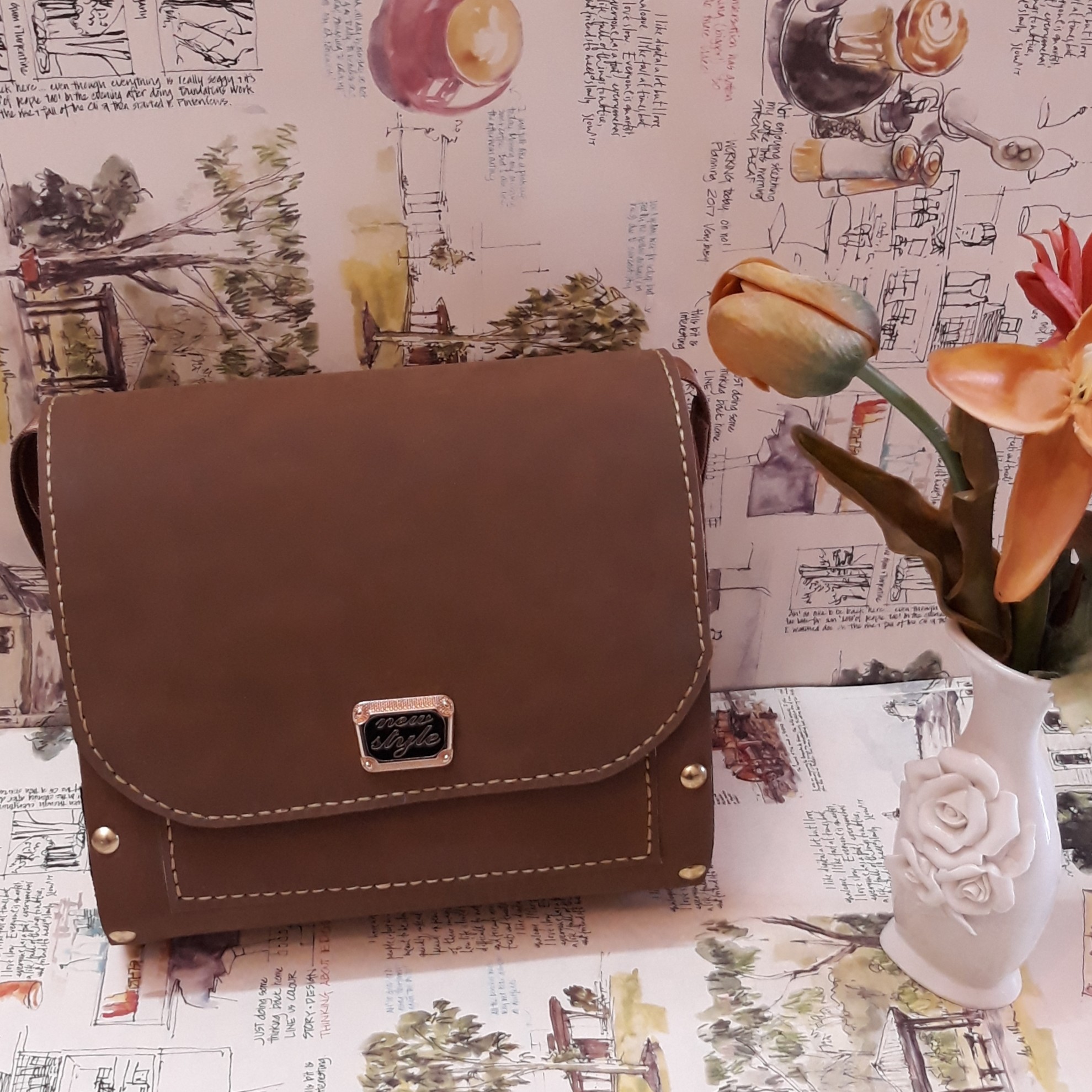کیف طبله چوبی مدل 410