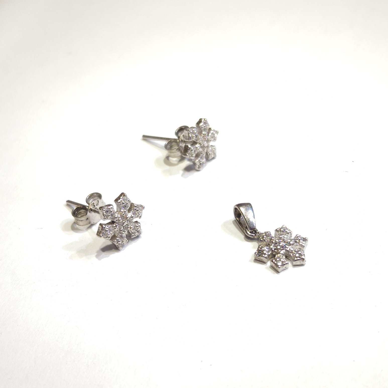 ست نقره برف