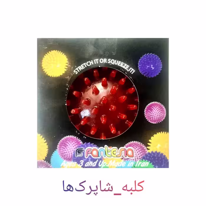 اسباب بازی توپ خاردار بوقی جعبه ای کد 279