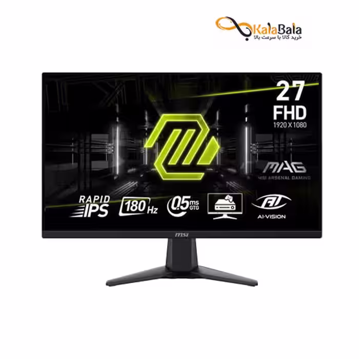 ساعت مانیتور گیمینگ MSI MAG 275F | نمایشگر 180 هرتز FHD