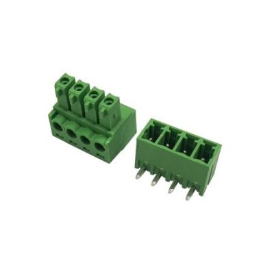مجموعه 11 عددی ترمینال کشویی فونیکس 4 پین 3.81mm رایت سبز